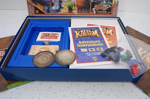 Miniatura 4 de GOLDEN Key to the Kingdom Adventure Fantasy Juego de mesa - 1992, 1-6 jugadores, mayores de 12 años