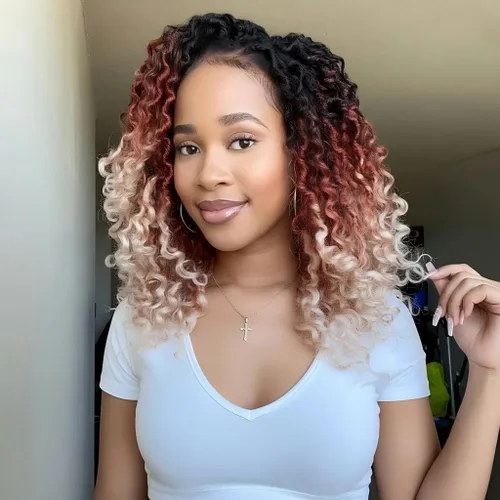 Miniatura 50 de Fulcrum Goddess Locs Cabello de Ganchillo de 10 Pulgadas, 8 Paquetes Nuevo Locs Sintéticos de Ganchillo para Mujeres Negras, Locs de Ganchillo