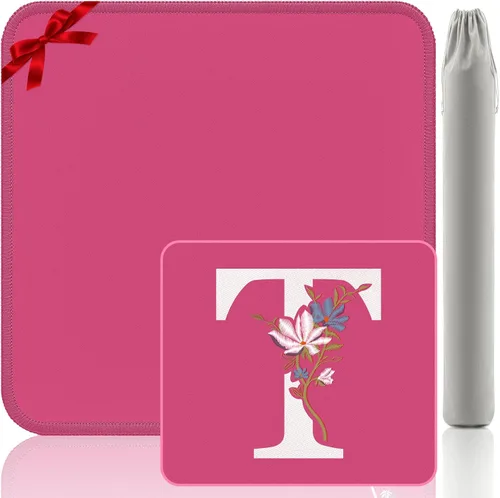 Miniatura 14 de Tapete Mahjong para mesa, neopreno antideslizante con reducción de ruido, 32.4 x 32.4 pulgadas, azul, perfecto para mahjong americano, póker