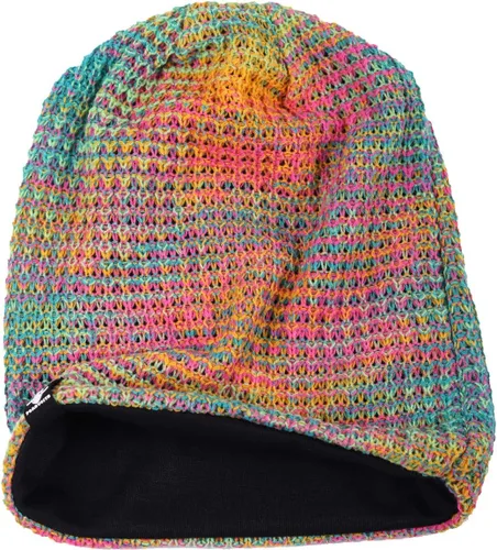 Miniatura 3 de HISSHE Gorro holgado para mujer, boina de punto, gorra de calavera holgada para invierno y verano, B08w