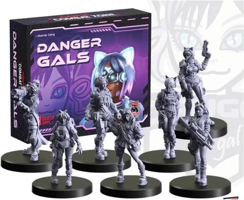Miniatura 8 de Monster Fight Club Cyberpunk Red Combat Zone Miniatures: Edgerunners 2 Starter Gang