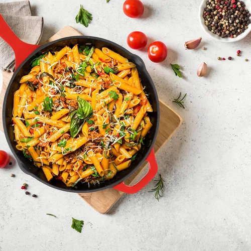 Miniatura 5 de Utopia Kitchen - Sartén de hierro fundido de 6.5 pulgadas, sartén de chef de hierro fundido, sartén pre-curada, utensilios de cocina a la parrilla