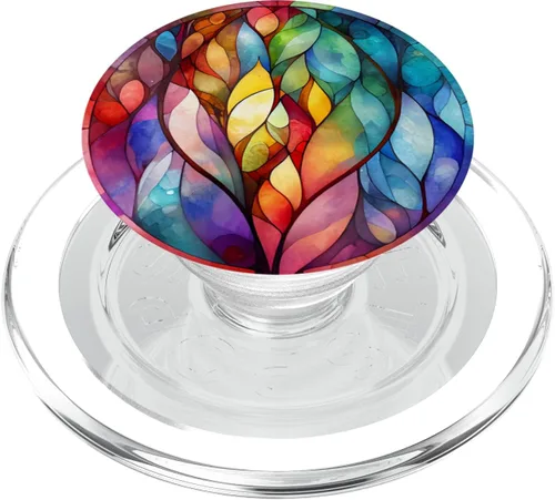 Miniatura 8 de Hermoso PopSockets de acuarela para vidrieras intercambiables PopGrip