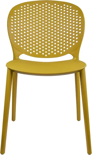 Miniatura 24 de 2xhome Juego de 2 sillas de comedor para patio Silla auxiliar moderna apilable para piscina al aire libre Plástico resistente a la intemperie