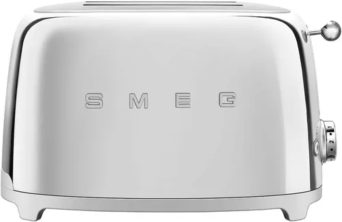 Miniatura 30 de SMEG Tostadora de 2 rebanadas con 6 ajustes preestablecidos y función de descongelación y bandeja de migas extraíble (Jade)