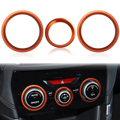 Miniatura 2 de Auovo Moldura interior para accesorios Subaru Forester 2019-2024 Subaru Crosstrek/Impreza 2018-2023, caja de fusibles, contenedor de monedas