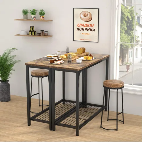 Miniatura 6 de Ecoprsio Mesa consola pequeña con estantes de malla, mesa de entrada de 2 niveles para entrada, pasillo delantero, pasillo, sofá, sala de estar