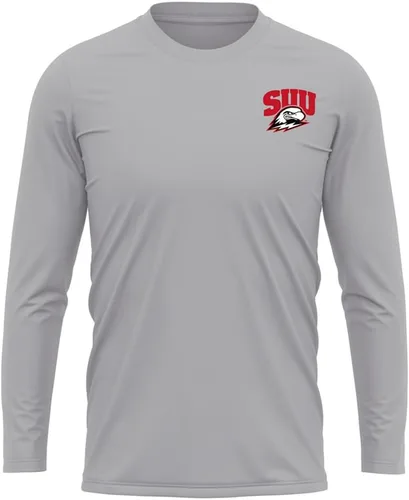 Miniatura 9 de Camisa deportiva de manga larga oficial de la NCAA Collegiate para hombre, con logotipo en el pecho izquierdo, colección Athletic Heather