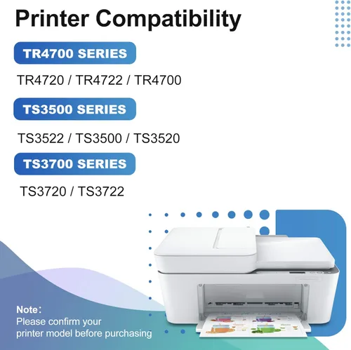 Miniatura 2 de 275 XL 276 XL Paquete de valor de reemplazo para tinta Cannon 275 276 para cartuchos de tinta Canon 275 y 276 Compatible con PIXMA TS3722 TR4700