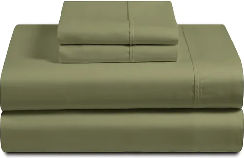Miniatura 7 de Juego de 4 sábanas de tamaño Queen con parte superior flexible de cabeza dividida para cama ajustable, 800 TC-100% algodón, juego de 4 piezas