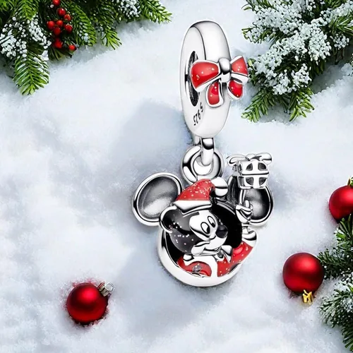 Miniatura 5 de Dijes compatibles con pulseras y collares Pandora para mujer, joyería de plata de ley 925, abalorios de cuentas para mujer, regalos de cumpleaños
