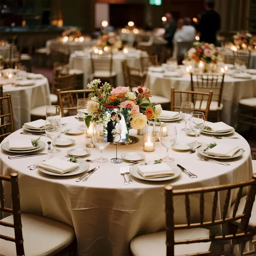 Miniatura 7 de Paquete de 24 soportes negros para números de mesa, centros de mesa de recepción de boda resistentes para tarjetas de mesa, menús, soporte