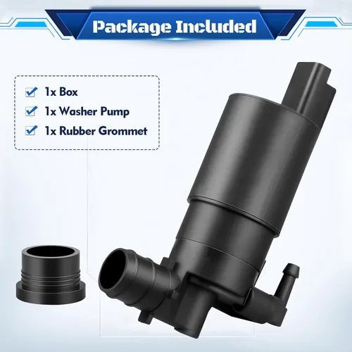 Miniatura 7 de Bomba de limpiaparabrisas de repuesto para Nissan Titan 2004-15 Nissan Frontier 2009-15, 2004 2005 2006 2007 2008 2009 2010 2011 2012 2013 2014