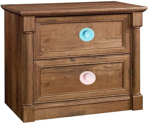 Miniatura 2 de 10 pomos autoadhesivos para cajones de gabinete instantáneo, mini mango, ayudante de gabinete de cocina, puerta, ventana, cajón, tiradores Café