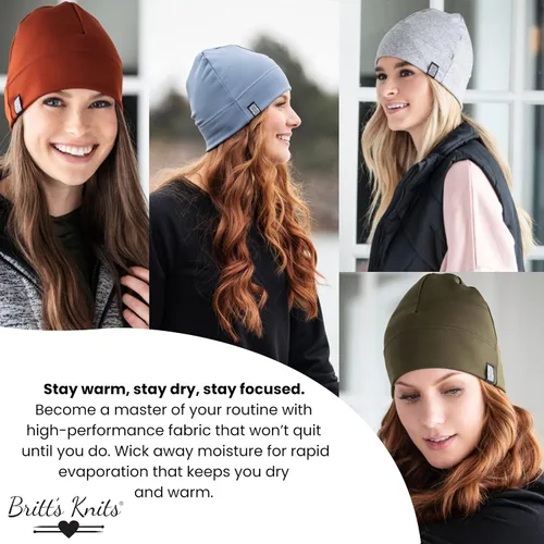 Miniatura 5 de Britt's Knits ThermalTech - Gorro de invierno con forro polar cálido para hombres y mujeres