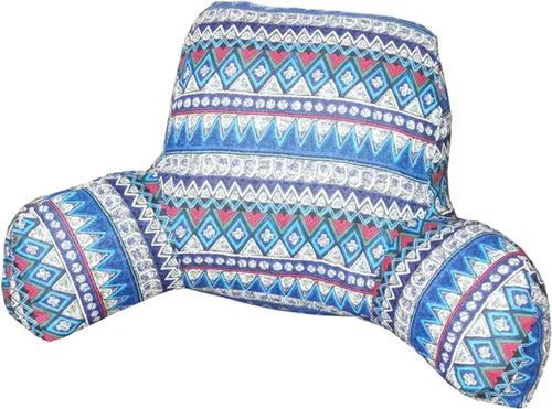 Miniatura 26 de Almohada de lectura con brazos Soporte de espalda para sentarse en la cama/sofá cuello, lumbar y cojín de apoyo de espalda baja coxis