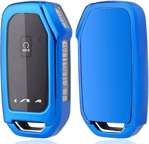 Horande Funda Protectora de TPU Blanda para Llavero de Coche, Compatible con Kia Telluride K5 Ceed Cerato Forte NIRO Seltos SX Turbo Sorento Soul