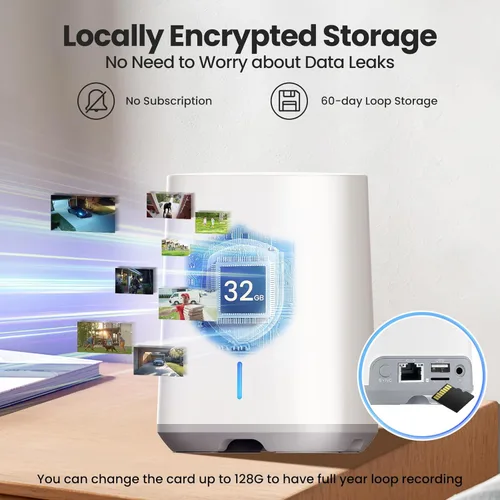 Miniatura 3 de SOLIOM - Verdaderas cámaras de seguridad HD de 5 MP inalámbricas para exteriores, cámara complementaria, alimentada por energía solar, seguimiento