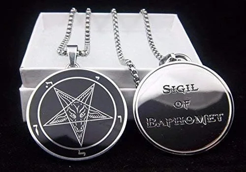 Miniatura 6 de Sigil de Baphomet Maurice Bessy de la iglesia de Satanás