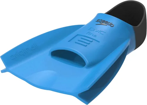 Miniatura 4 de Speedo - Aletas de natación unisex para adultos de silicona Biofuso Gris/Azul