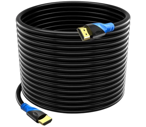 Miniatura 16 de Cable HDMI 4K de 20 pies (HDMI 2.0, 18 Gbps) Cable HDMI Ethernet de ultra alta velocidad con conectores chapados en oro, compatible con 4K@60HZ 2K