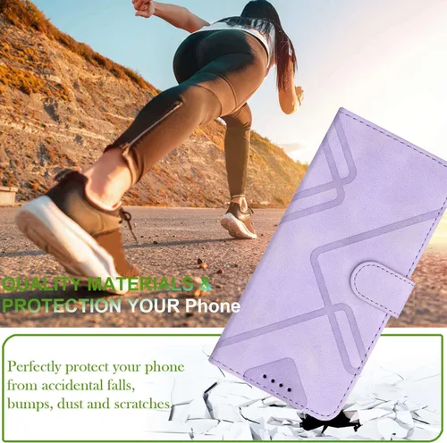 Miniatura 7 de Funda para teléfono Moto G Stylus 5G 2021, tarjetero de cuero, correa de muñeca, cierre magnético, a prueba de golpes, funda protectora con tapa