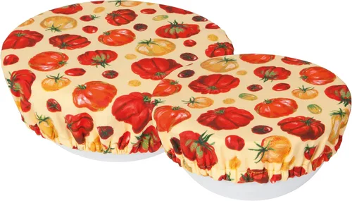 Miniatura 12 de Now Designs Adeline Save It - Juego de 2 fundas reutilizables de algodón para tazones de 7.5 y 9.25 pulgadas