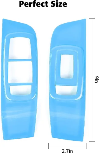 Miniatura 4 de Voodonala Cubierta del panel de elevación de ventana para Dodge Challenger 2015-2024, accesorios para Dodge Challenger 2015-2024