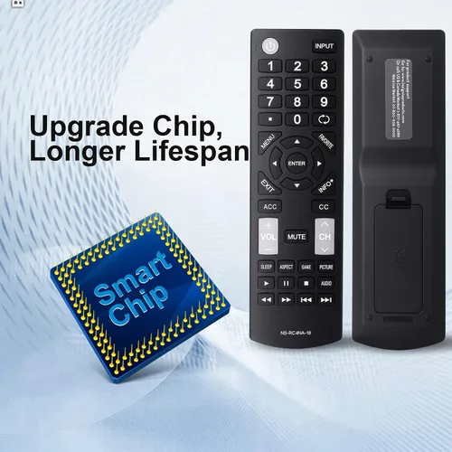 Miniatura 2 de Control remoto de repuesto apto para todos los televisores inteligentes Insignia LED LCD
