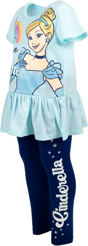 Miniatura 5 de Disney Conjunto de camiseta y leggings con estampado de volantes de Princess Moana