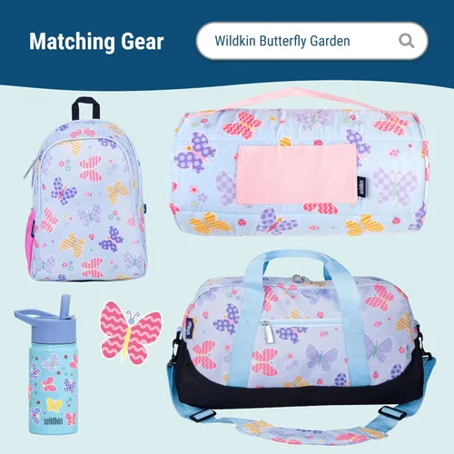 Miniatura 7 de Wildkin Paquetes de hielo para niños (paquete de 4) – Delgadas, reutilizables, mantiene el almuerzo fresco para la escuela/viajes, mariposa