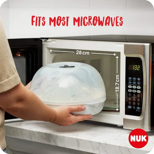 Miniatura 4 de NUK Esterilizador de vapor de microondas