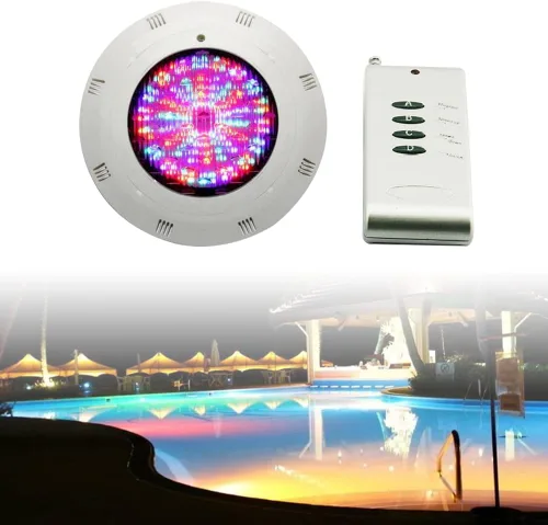 Miniatura 2 de Luz de piscina LED de 18W 12V 3000LM RGB que cambia de color impermeable IP68 luces LED subacuáticas 30 ° fuente de piscina estanque lámpara