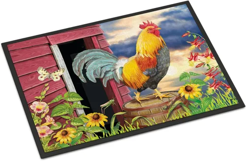 Miniatura 46 de Caroline's Treasures PRS4045MAT - Tapete para puerta delantera, 18 x 27 pulgadas, para interiores y exteriores, para entrada, antideslizante