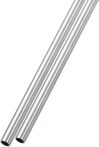 Miniatura 36 de METALLIXITY Tubo de acero inoxidable 304 (0.236 in de diámetro x 0.024 in de pared T x 11.811 in de largo), 2 piezas, tubo recto - para muebles