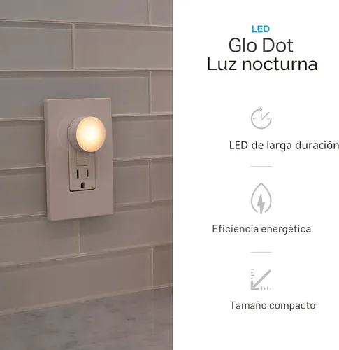 Miniatura 3 de Lights by Night Luz Nocturna Enchufable Decoración de Dormitorio Elementos Esenciales para Apartamento Luces LED Iluminación Ambiental Sensor