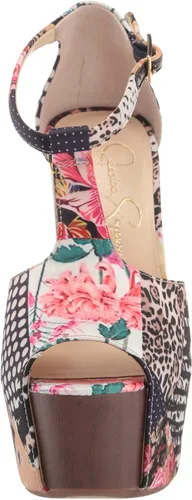 Miniatura 2 de Jessica Simpson Danny 10 - Sandalias de plataforma con tacón de bloque para mujer