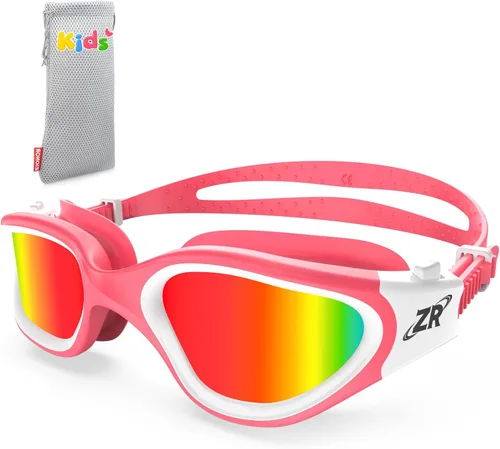 Miniatura 23 de ZIONOR Gafas de natación para niños, G1 MINI con protección UV, polarizadas, antivaho, para edades de 6 a 14 años A2