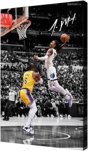 Miniatura 11 de Póster Firmado de la Superestrella del Baloncesto Victor Wembanyama Para Habitaciones de Niños Fanáticos Decoración de Pared del Dormitorio