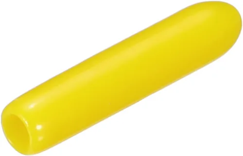 Miniatura 37 de uxcell 25 tapas de goma de 0.787 in de vinilo de identificación redonda tapa tapa de rosca de tornillo protectores negro