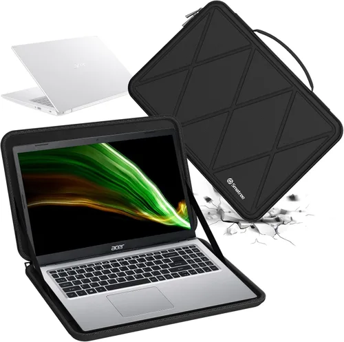 Miniatura 26 de Smatree Funda Protectora EVA Dura Compatible para Acer Aspire 5 A515/3 A315/1 A115 de 15.6 Pulgadas, para Acer Aspire Vero Green-AV15 Funda Serie X