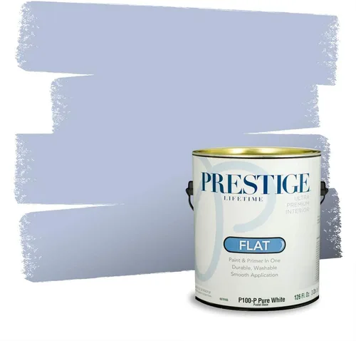 Miniatura 373 de Pintura Exterior + imprimación PRESTIGE, todo-en-uno, 1 galón, acabado mate, color comparable al Valspar* Royal Gray* VS151-Gris real