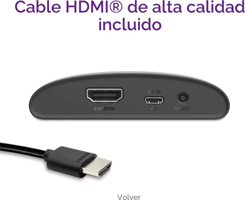 Miniatura 3 de Roku Express 4K+ Dispositivo de transmisión Roku 4K/HDR con control remoto por voz, TV gratis y en vivo