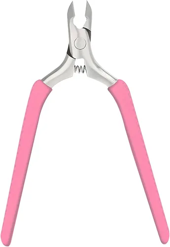 Miniatura 9 de Cortadora de cutículas, pinza de cutícula de 3/4 de mandíbula extremadamente afilada, herramientas profesionales para recortar cutículas de uñas
