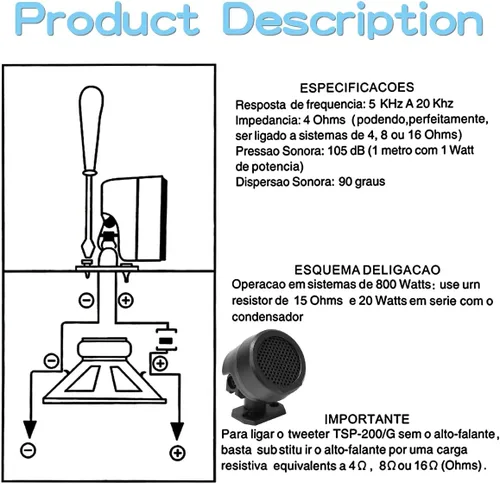 Miniatura 7 de FERCAISH 8 altavoces de coche de 500 W, TP-006A de alta potencia estéreo para coche, altavoces verticales redondos fáciles de instalar para montaje