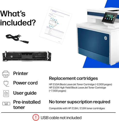 Miniatura 7 de HP Impresora Color LaserJet Pro MFP 4301fdn, impresión, escaneo, copia, fax, configuración rápida, fácil, impresión móvil, seguridad avanzada, lo