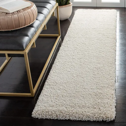 Miniatura 158 de SAFAVIEH Accent Rug 2'x3' - Milan Shag Collection - Modern Design, Dark Beige, Ultra Plush Thick Pile, Ideal for Bedroom, Nursery, Living Room