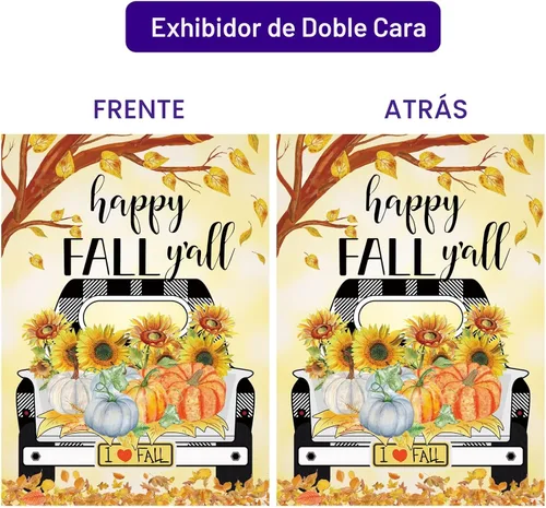 Miniatura 3 de Pating - Juego de 12 banderas de jardín de temporada de doble cara de 12 x 18 pulgadas, pequeñas banderas de patio para exteriores, decoración