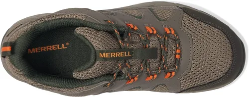 Miniatura 3 de Merrell Tenis de senderismo impermeables Oakcreek de encaje bajo para niños, Rosado