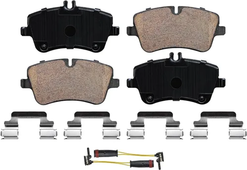 Miniatura 8 de Detroit Axle - Kit de freno delantero para Mercedes-Benz C230 2003-2005, 2001-2005 C240, 2008-2009 CLK350, rotores de freno de disco de 11.34